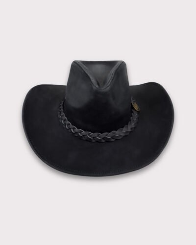 Sombrero En Cuero Genuino