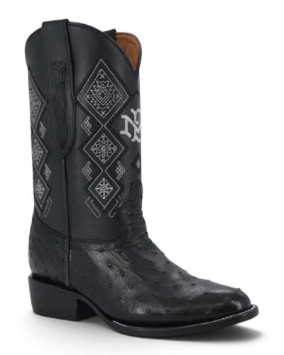 El Malcreado Cowboy Boot In Ostrich Leather