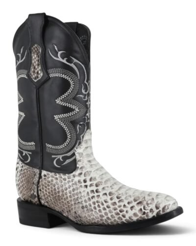 El Malcreado Cowboy Boot In Python Skin