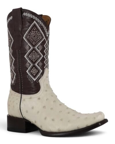 El Malcreado Cowboy Boot In Ostrich Leather