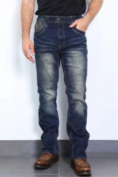 PANTALON PLATINI HOLT SLIM AZUL OSCURO.