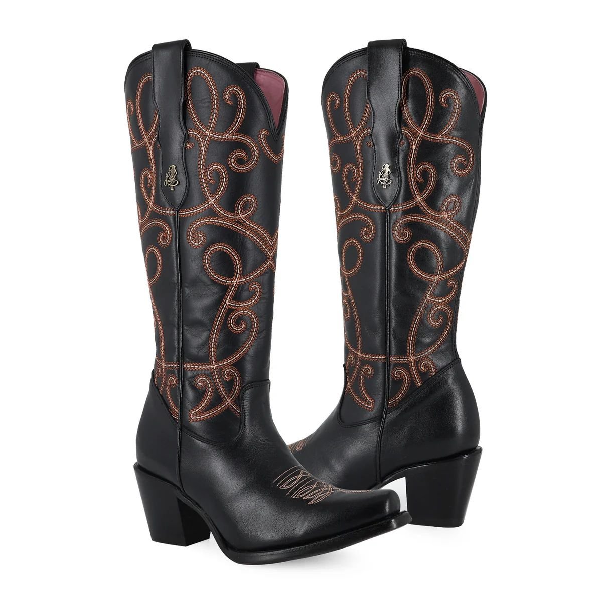 BOTA VAQUERA PARA DAMA DE PIEL MODELO MADDAME.