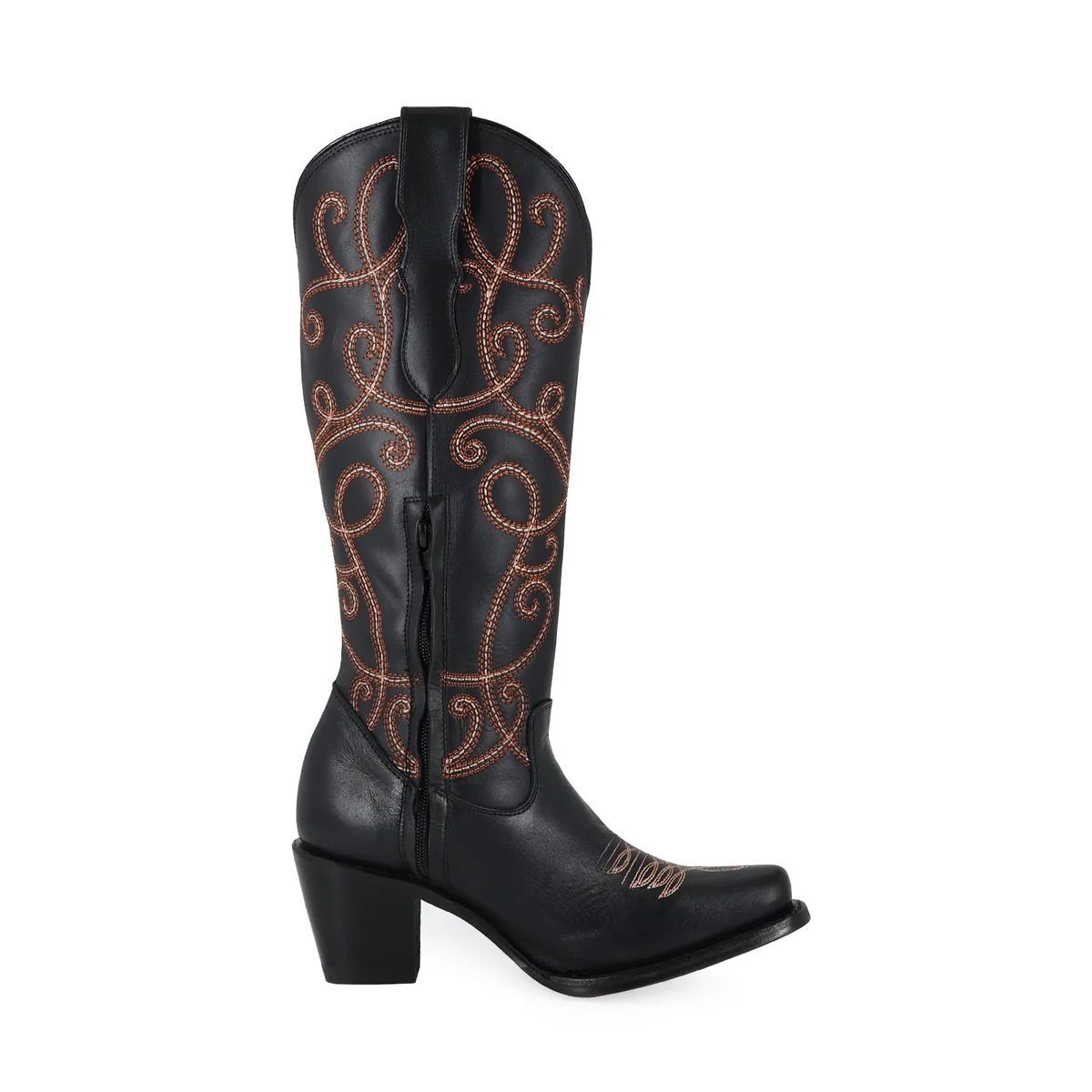 BOTA VAQUERA PARA DAMA DE PIEL MODELO MADDAME.