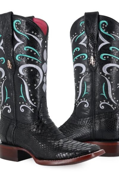 BOTA VAQUERA PARA DAMA DE PIEL MODELO JOYA.