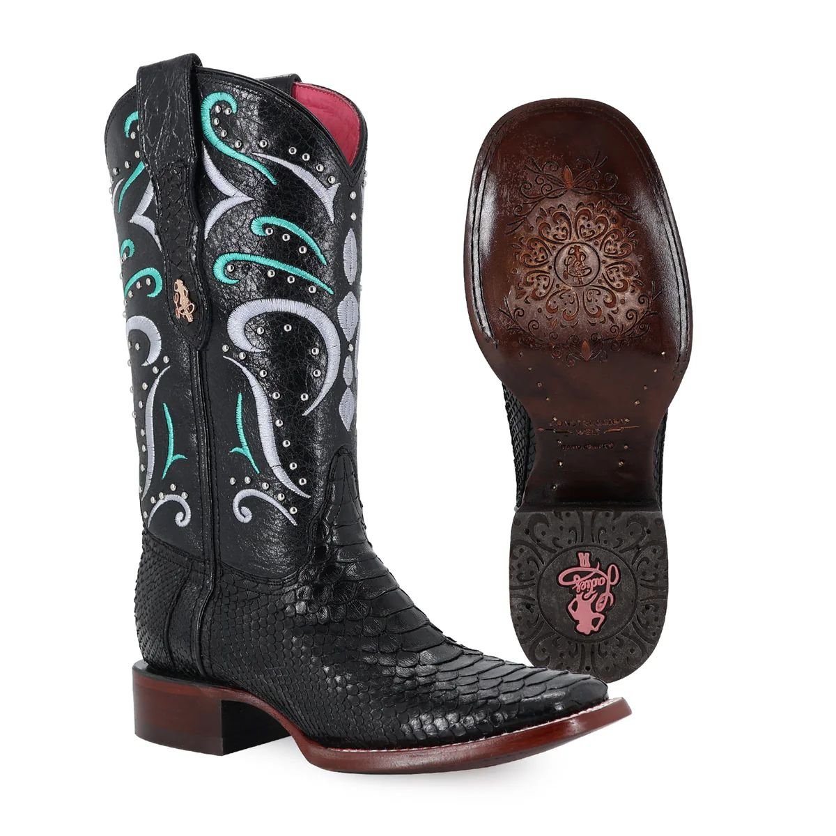BOTA VAQUERA PARA DAMA DE PIEL MODELO JOYA.