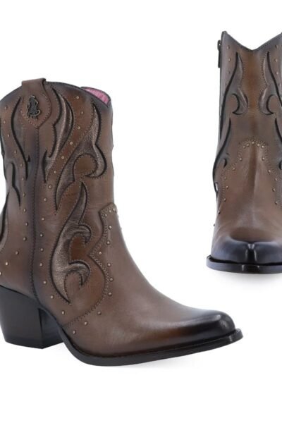 BOTIN CASUAL PARA DAMA DE PIEL MODELO YUKON.