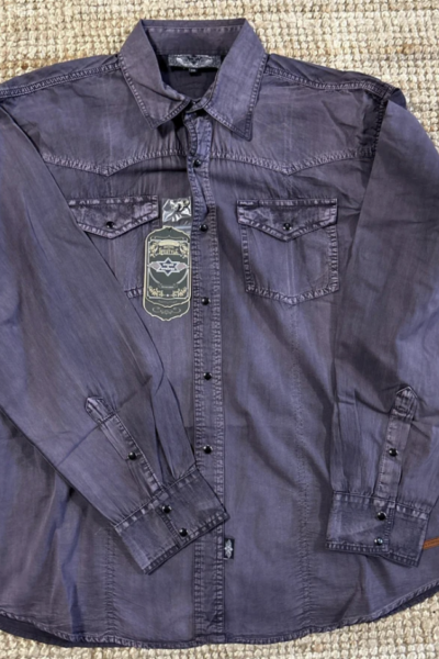 MEN SHIRT STARS AND STRIPES ENZO