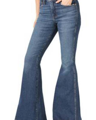 Wrangler Acampanados De Talle Alto
