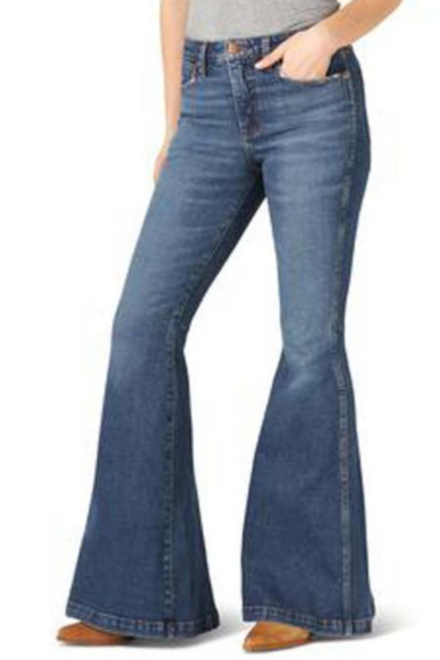Wrangler Retro Acampanados De Talle Alto