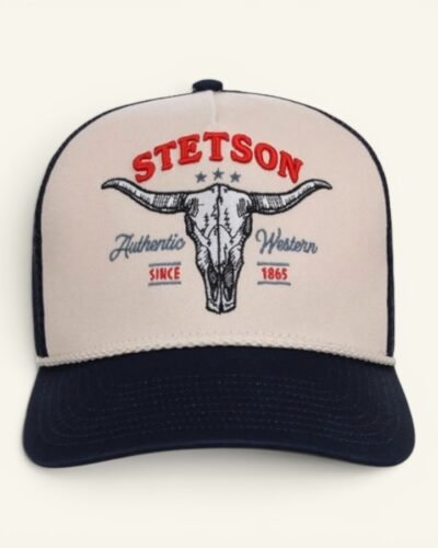 Gorra Trucker Stetson Calavera