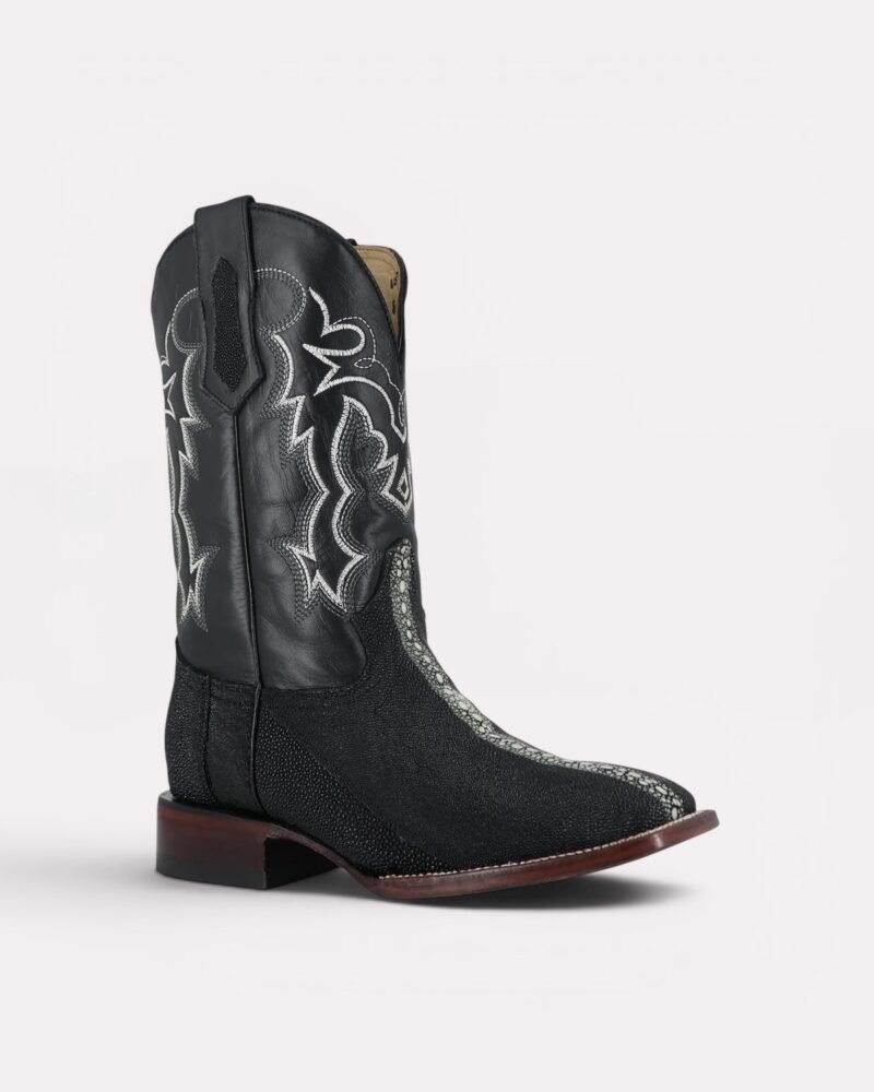 Bota Vaquera El Malcreado En Piel De Mantarraya Reyna | THE SUPER COWBOY