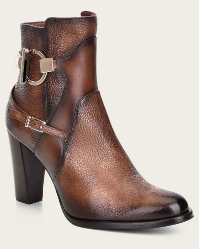 Cuadra Ankle Honey Deer Bootie