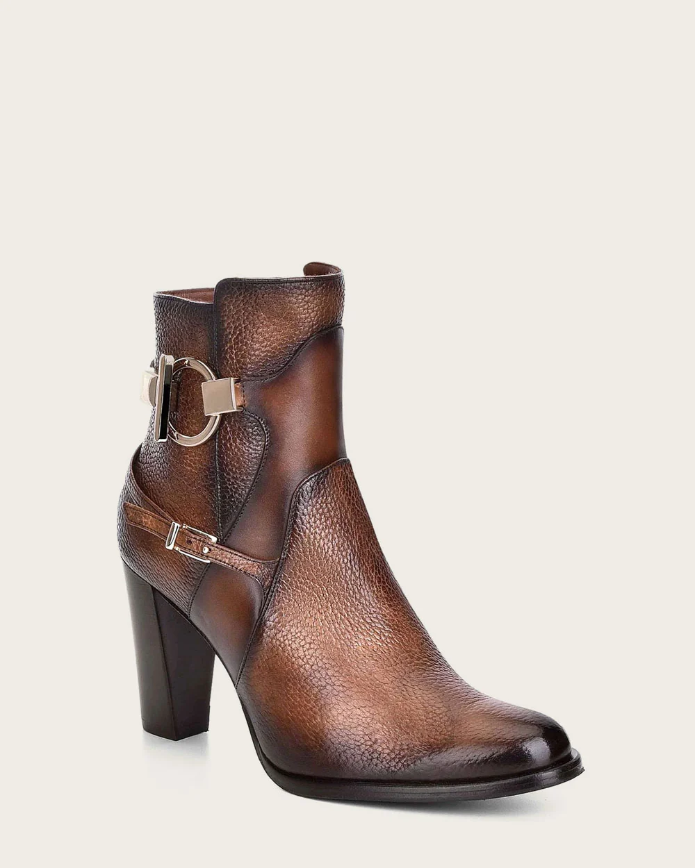 Cuadra Ankle Honey Deer Bootie - Image 3