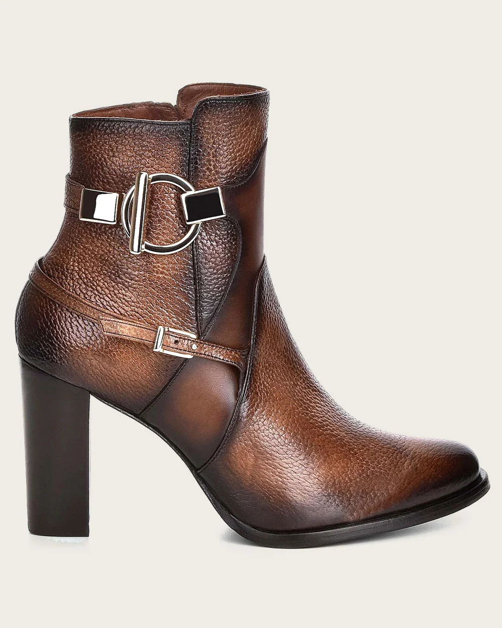 Cuadra Ankle Honey Deer Bootie - Image 6
