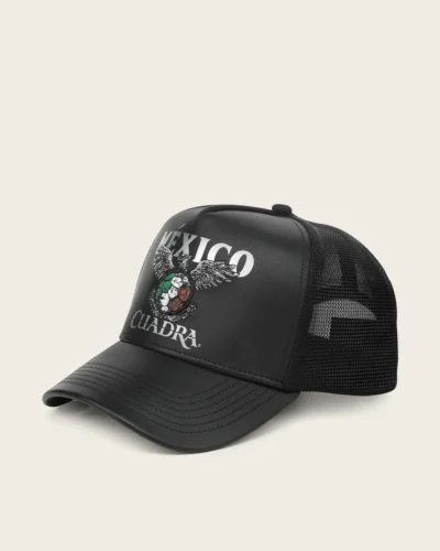 LIMITED EDITION BLACK LEATHER CAP – MEXICO 2026