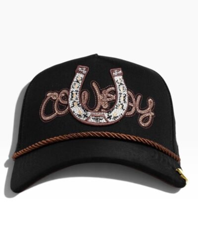 HERRADURA BLACK/BROWN CAP