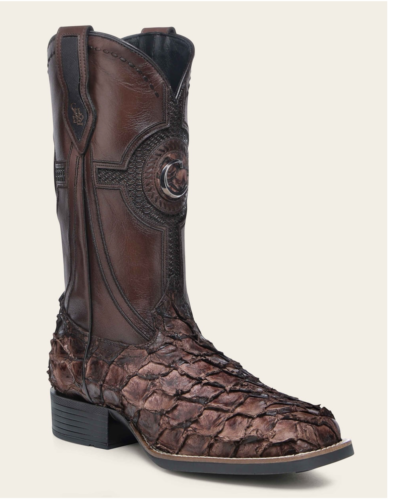 CUADRA LUXURY HONEY RODEO BOOT IN GENUINE POISSON