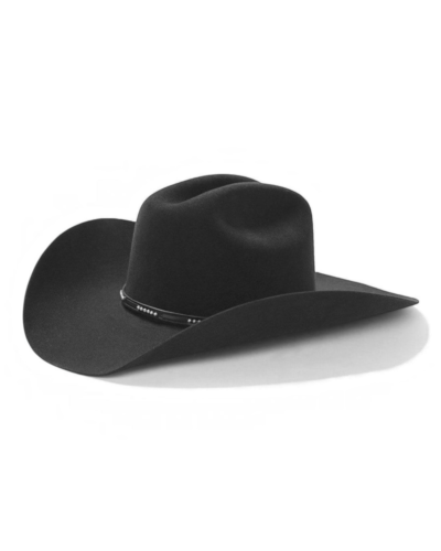 LLANO 4X BLACK COWBOY HAT
